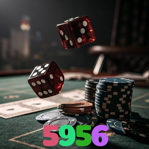 5956