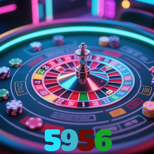 5956