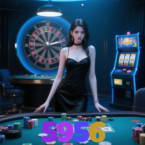 5956