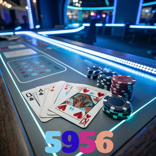 5956