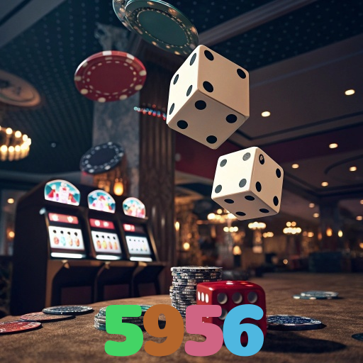 5956