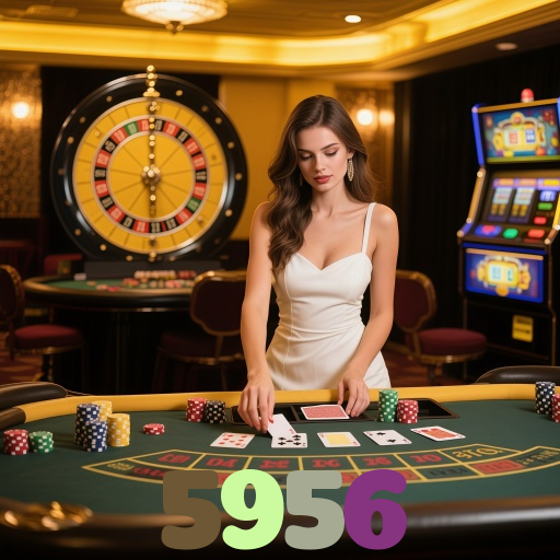 5956