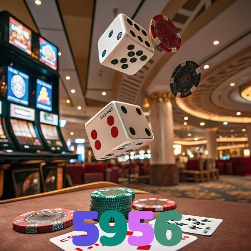 5956