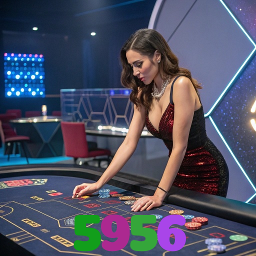 5956