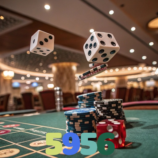 5956
